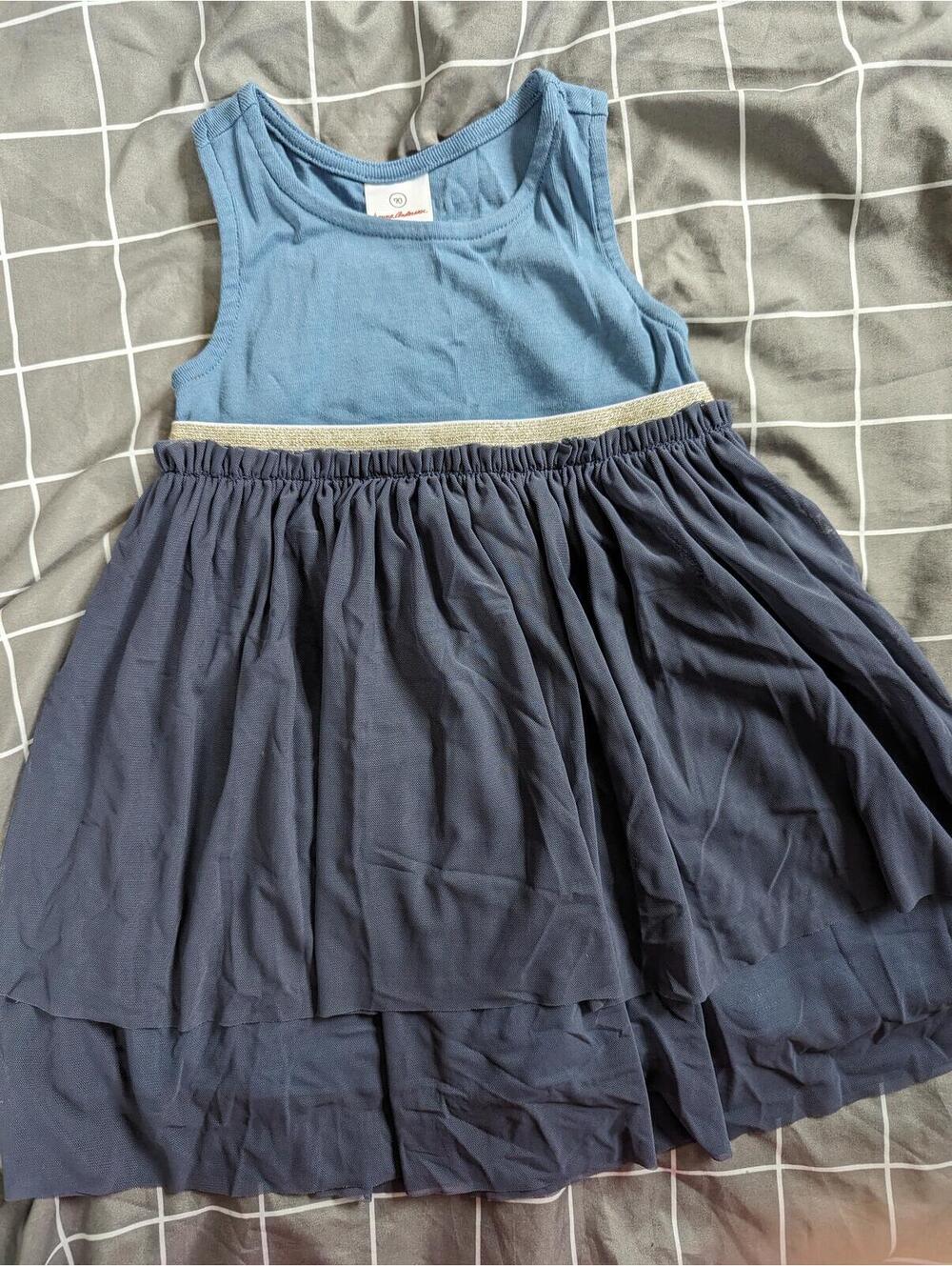 Hanna blue tulle dress